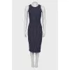 Slim-fit shoulder dress