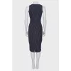 Slim-fit shoulder dress