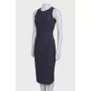 Slim-fit shoulder dress
