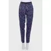 Striped Print Pants