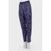 Striped Print Pants