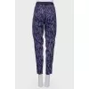 Striped Print Pants