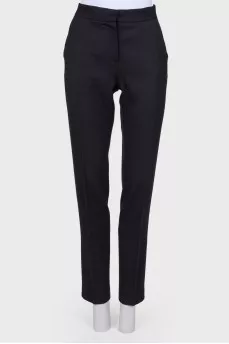 Black classic pants
