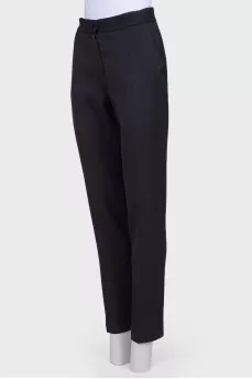 Black classic pants