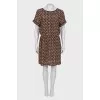 Leopard print dress