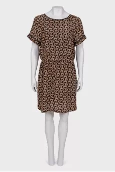 Leopard print dress