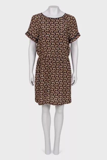 Leopard print dress