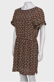 Leopard print dress