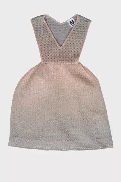 Top with lurex threads
