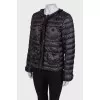 Black coat with pockets