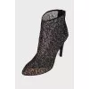 Ankle boot fish net