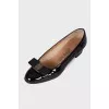 Black patent Heels