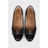 Black patent Heels