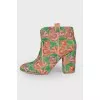 Embroidered boots Pete