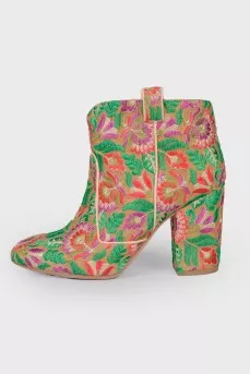 Embroidered boots Pete