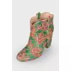 Embroidered boots Pete