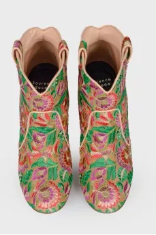Embroidered boots Pete