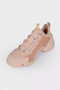 Beige sneakers D-CONNECT