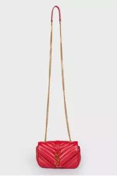 Красная сумка Classic Baby Monogram Chain