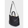 Black shoulder bag