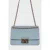 Blue flap bag