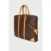 Flat bag with signature print