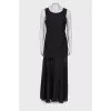 Black sleeveless dress