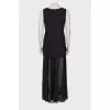 Black sleeveless dress