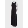 Black sleeveless dress