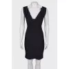 Black bodycon dress