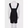 Black bodycon dress