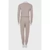 Light gray wool jumpsuit