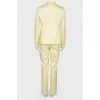 Light yellow suit