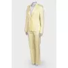 Light yellow suit