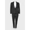 Black classic suit
