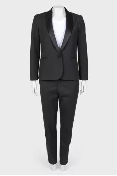 Black classic suit