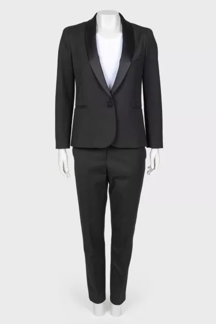 Black classic suit