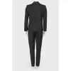 Black classic suit