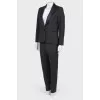 Black classic suit