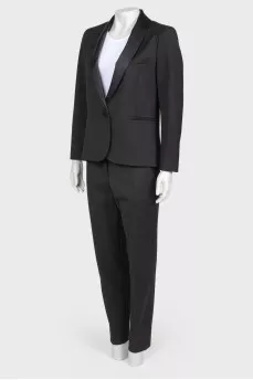 Black classic suit