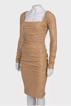 Knitted body-con dress