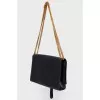 Leather bag with tassel