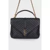 College leather bag