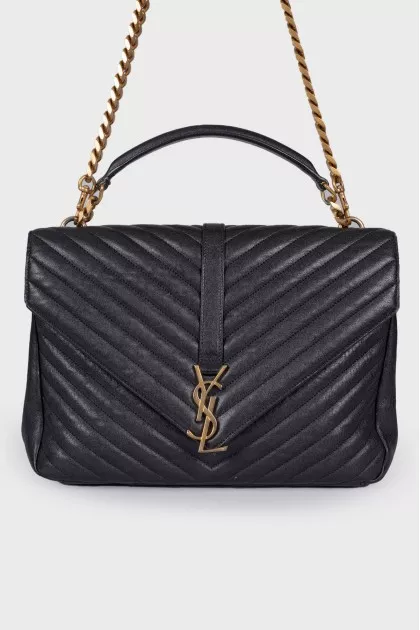 College leather bag