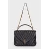 College leather bag