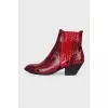 Cowboys with snake embossing