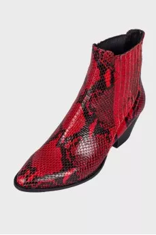 Ковбойки зі зміїним тисненням