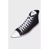 Pointed toecap sneakers