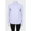 Light blue fitted shirt