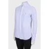 Light blue fitted shirt